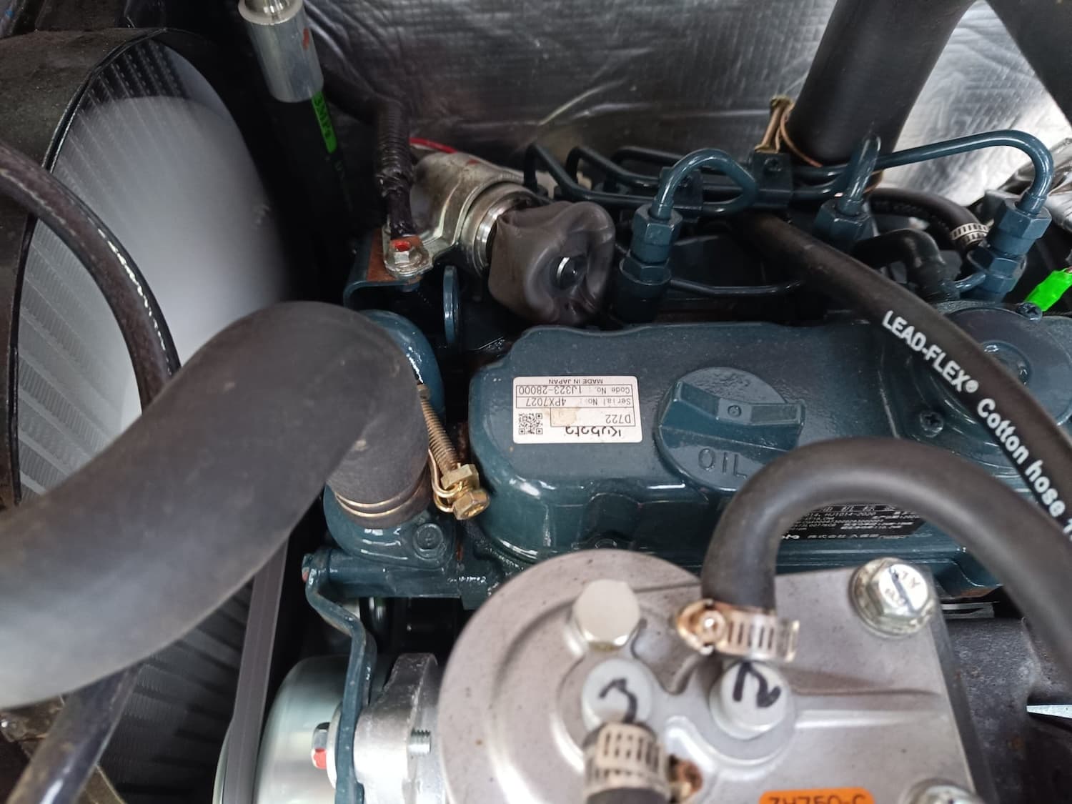 1,2 Tonnen Bagger mit Vollkabine und 3 Zylinder Kubota Motor – Bild 5