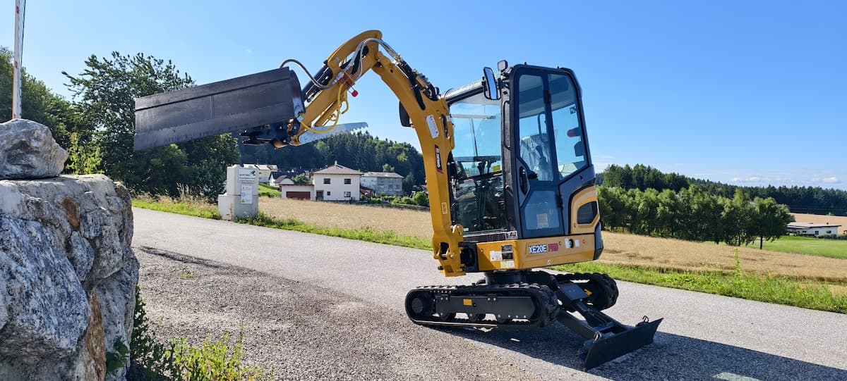 Minibagger XCMG XE20E PRO mit Kabine – Bild 6