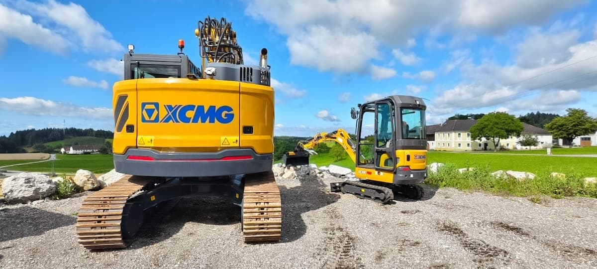 Minibagger XCMG XE20E PRO mit Kabine – Bild 12