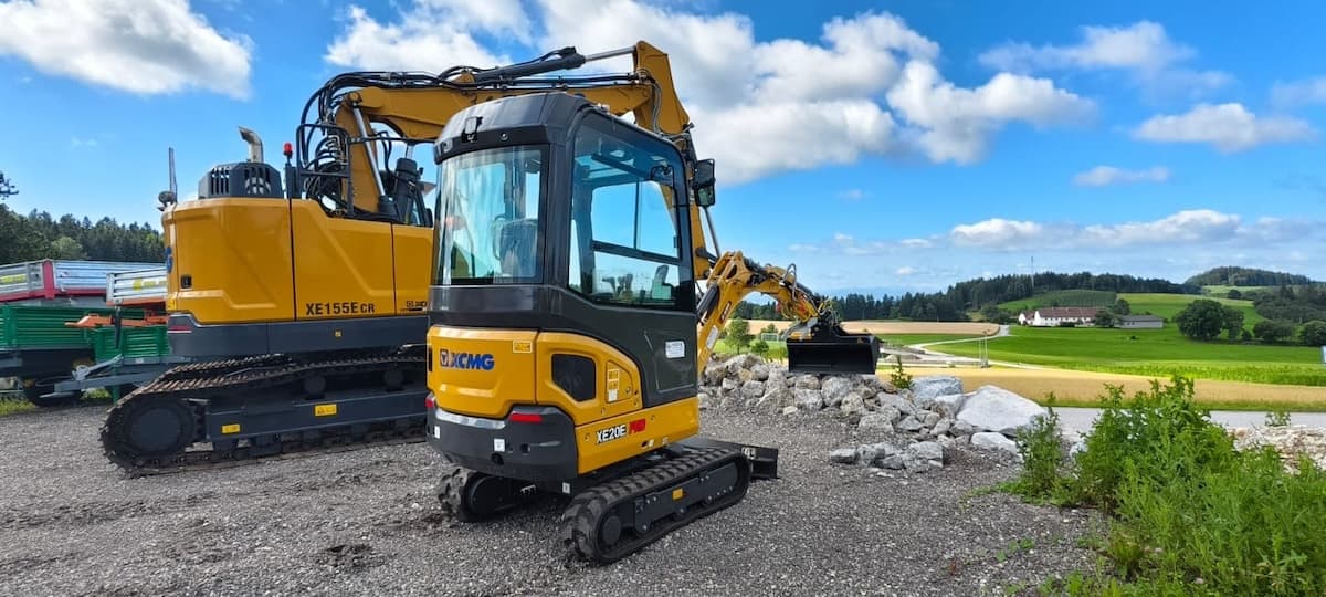 Minibagger XCMG XE20E PRO mit Kabine – Bild 13