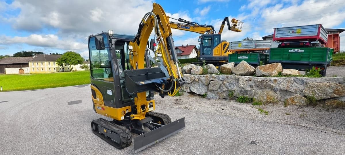 Minibagger XCMG XE20E PRO mit Kabine – Bild 14