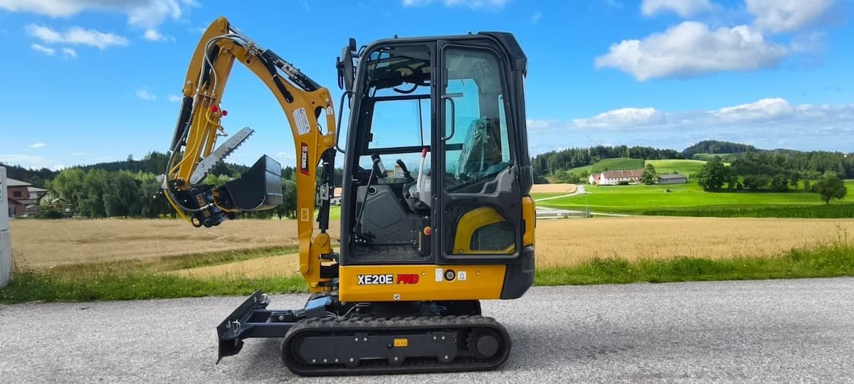 Minibagger XCMG XE20E PRO mit Kabine – Bild 16