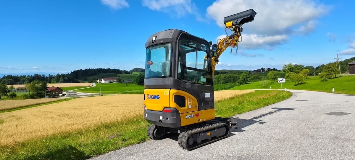 Minibagger XCMG XE20E PRO mit Kabine – Bild 23