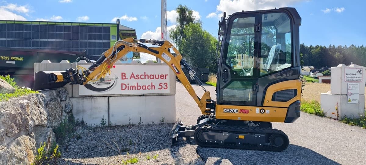 Minibagger XCMG XE20E PRO mit Kabine – Bild 25