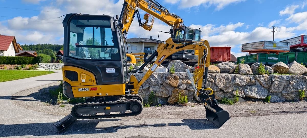 Minibagger XCMG XE20E PRO mit Kabine – Bild 28