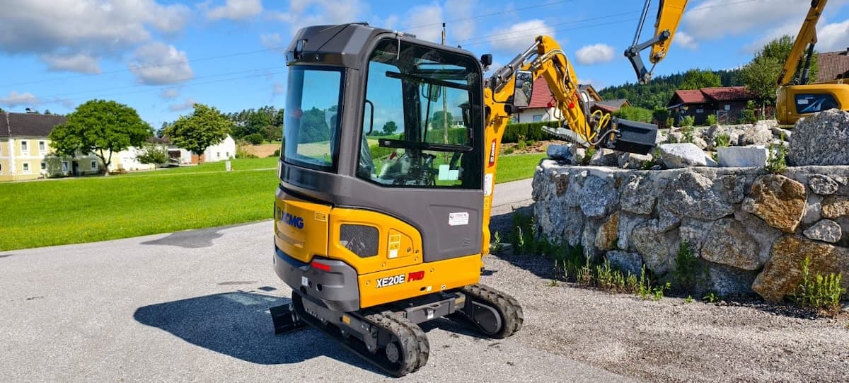 Minibagger XCMG XE20E PRO mit Kabine – Bild 32