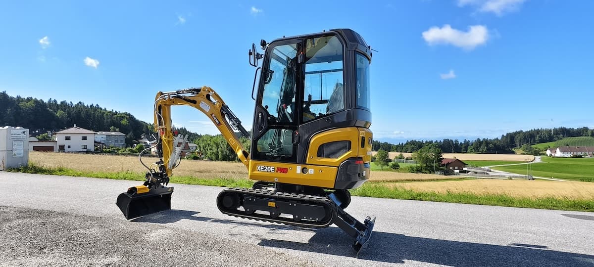 Minibagger XCMG XE20E PRO mit Kabine – Bild 2