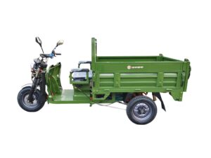 Elektrisches Lastendreirad mit Kippfunktion