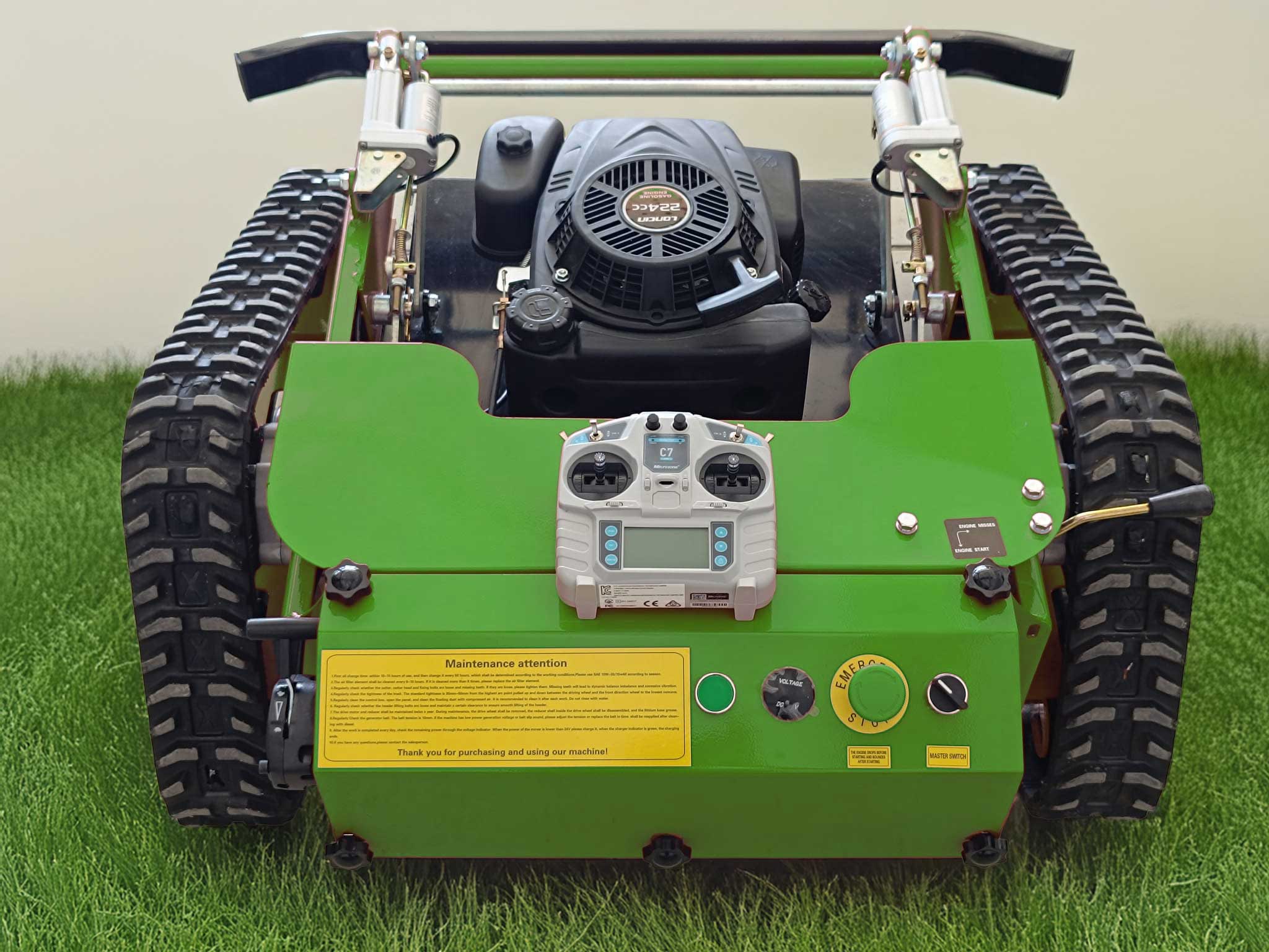 Ferngesteuerte Mäher Ucarry UR550 7.5HP – Benzin – Bild 4