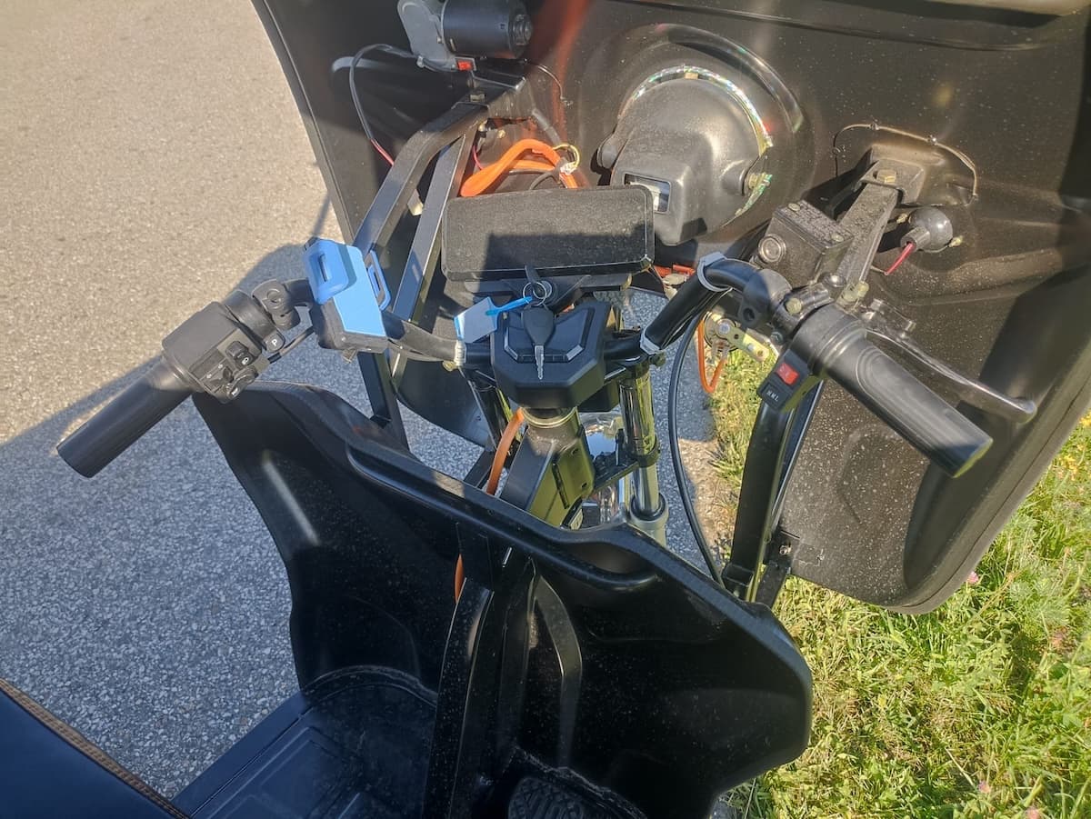 Hofman elektrisches Tuk Tuk JP35 mit mech. Kippfläche, Dach und Windschutz – Bild 6